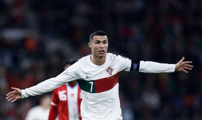 Cristiano Ronaldo continues to break records for Portugal. AFP