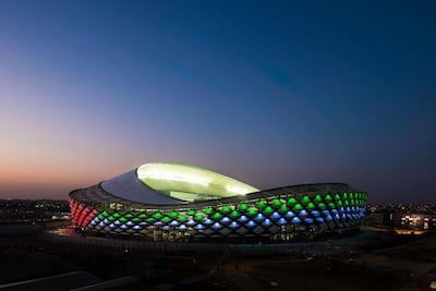 General view of Hazza bin Zayed Stadium, in Al Ain. Photo Courtesy: Seven Media