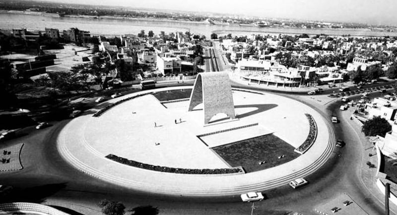 The Unknown Soldier Monument, Baghdad. All images courtesy Rifat Chadirji Archive at Tamayouz Excellence Award