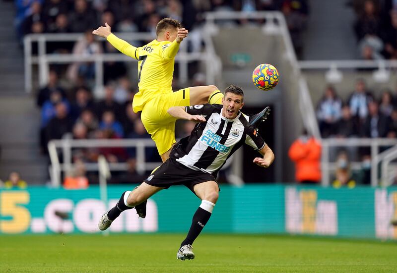 Ciaran Clark – 7, Jumped the highest to meet Ritchie’s corner in the second half but didn’t have enough power and was ultimately easy for Fernandez to claim. Did make a great run into the box to link up play but was unspotted and left out of position, though the move ended in a goal for his team. PA