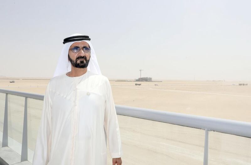 The Ruler of Dubai called for a timely delivery of facilities to give organisers enough time to complete final arrangements well before the arrival of participants from more than 180 countries.
