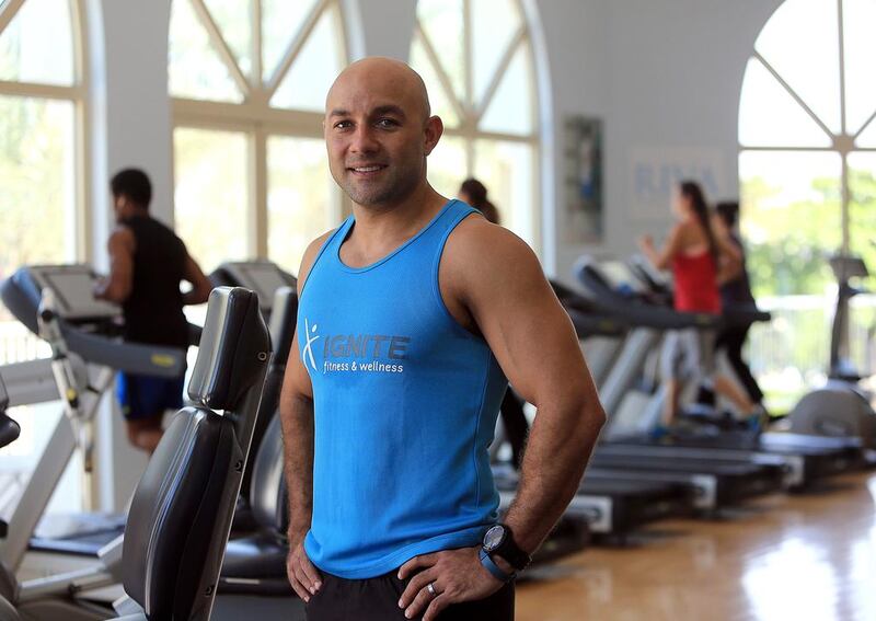 Guillaume Mariole is the founder and managing director of Ignite Fitness and Wellness, the first provider of corporate wellness programmes in the UAE. Satish Kumar / The National
