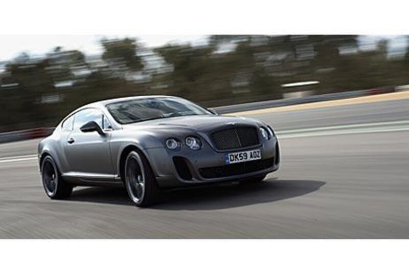 No matter how retuned the suspension is, Bentley simply cannot disguise the fact that the car is so heavy.