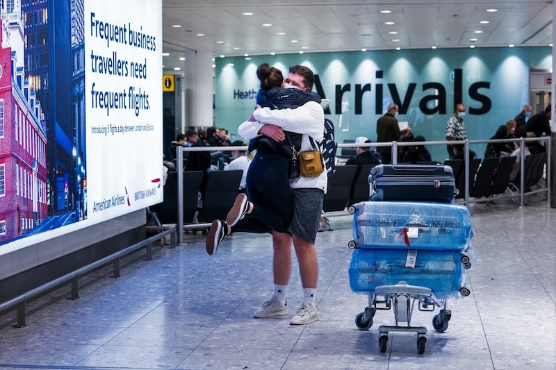 Heathrow will be hoping its arrivals concourse will see many joyous reunions in the coming months. Photo: Heathrow