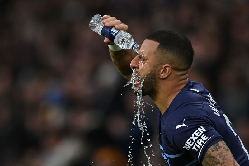 Kyle Walker – 7. Quieter game after his display against Club Brugge. Did well to deal with Cucurella, albeit booked for a foul on the Spaniard. Getty