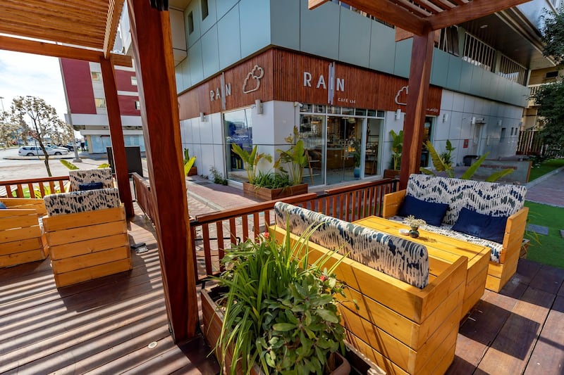 Abu Dhabi, United Arab Emirates - March 11, 2019: Feature story on the Rain Cafe, Abu Dhabi. Monday the 11th of March 2019 on Abu Dhabi. Chris Whiteoak / The National