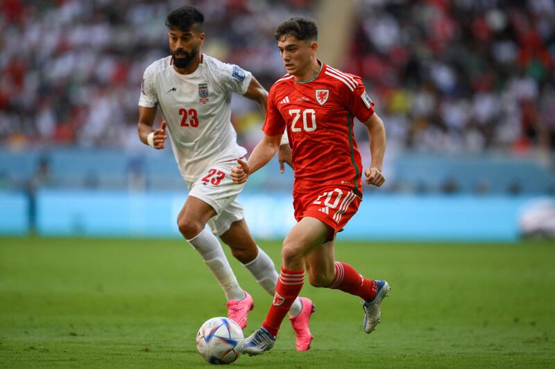 SUBS: Daniel James (Harry Wilson, 58) 5 - Thrown on to add spark to Wales’ flagging attack, but early promise meandered into misplaced passes and he suffered from the game’s stop-start flow.

AFP