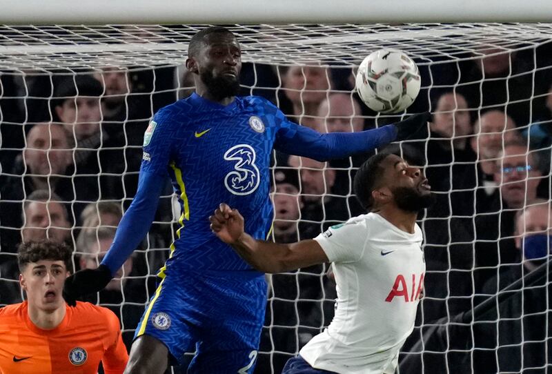 Antonio Rudiger - 8, Marshalled Harry Kane expertly and made it look easy, but saw his shot blocked after losing Japhet Tanganga in the opposition box. AP Photo
