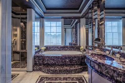 The bathroom in the guest bedroom suite. Photo: Beauchamps Estates