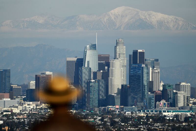 Prime property prices in Los Angeles should grow 8 per cent in 2022 due to record low inventory levels and strong demand for large family homes, Knight Frank said. AFP