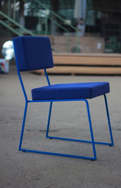 The Jamil chair. Courtesy Local Industries