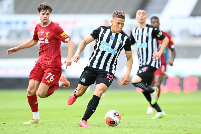 Dwight Gayle - 6: On his toes and showed great composure with goal in first 30 seconds. Ploughing a lone furrow up front for most of the match. AFP
