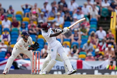 Nightwatchman Alzarri Joseph provided some resistance for the West Indies. AP