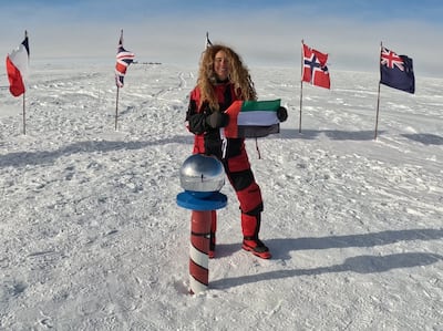 A Lebanese woman living in the UAE has climbed the seven highest mountains on each continent. Photo: Tima Deryan