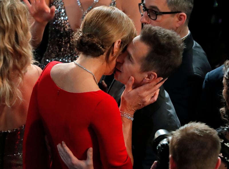 And Sam Rockwell clearly loves Allison Janney as much as we do. Reuters