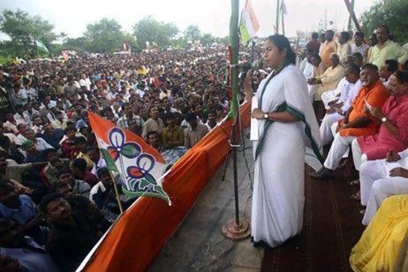 The government of West Bengal, led by Mamata Banerjee, supported the farmers who claimed they were forced by Tata to sell their land. Jayanta Shaw / Reuters