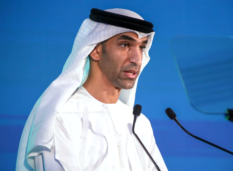 H.E. Thani bin Ahmed Al Zeyoudi, Minister of State for Foreign Trade, UAE. Victor Besa / The National