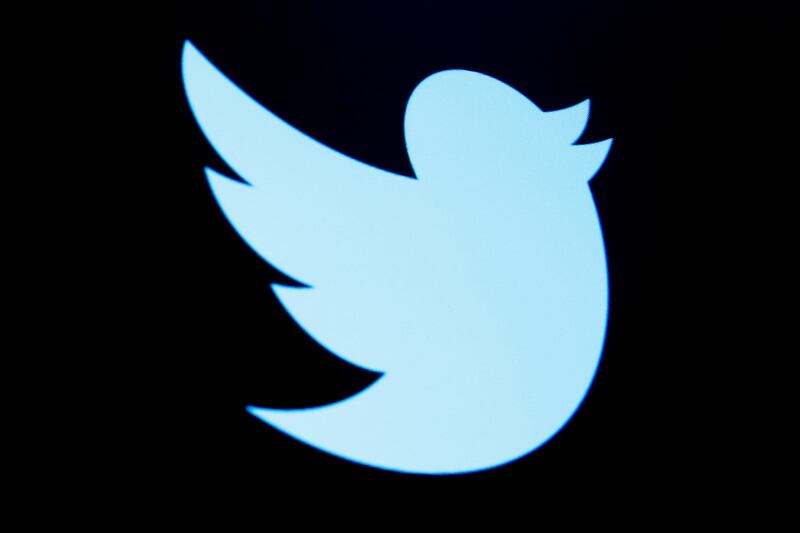 On Sunday Qatari-based accounts were tweeting that Twitter was blocked in the UAE. Brendan McDermid / Reuters