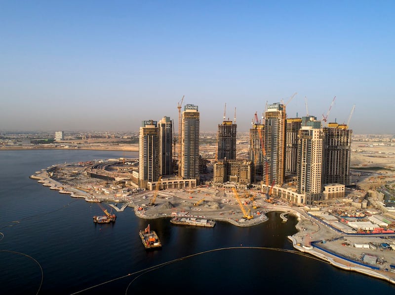 Three bridges will connect Creek Island Dubai to the mainland, and a 286-room hotel will open next year. Dubai Media Office