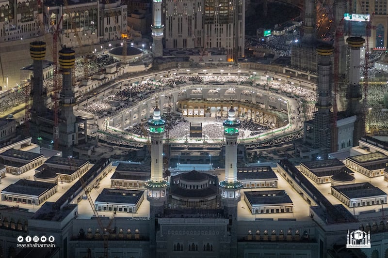 Aerial photos capturing worshippers' movement during Ramadan in Makkah are providing a special view to those not able to be there. Photo: General Presidency of Haramain