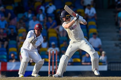 Zak Crawley and Alex Lees guided England to 40 without loss in the second innings. AFP