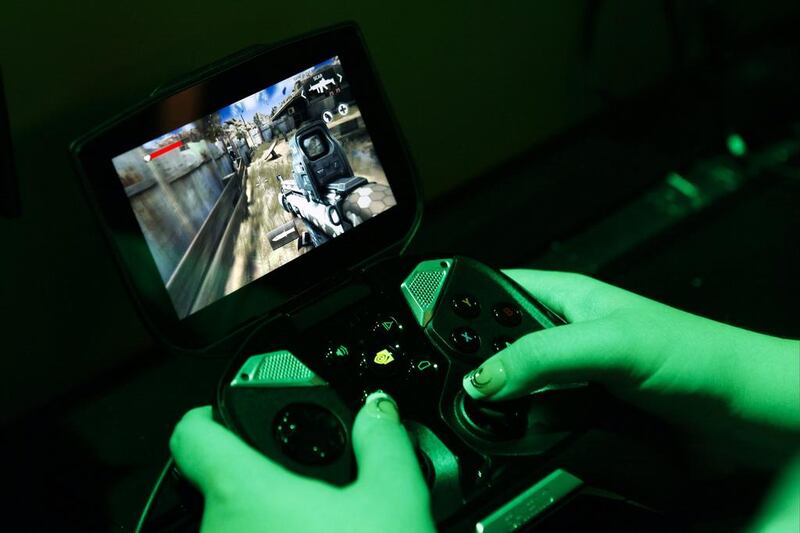 The UAE will open its first dedicated gaming addiction clinic in Abu Dhabi next year. Patrick T Fallon / Bloomberg News