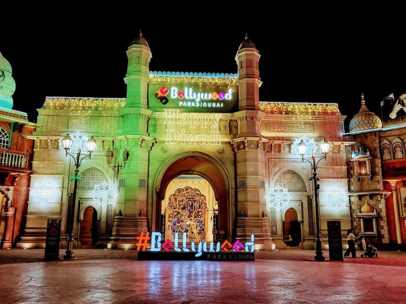Bollywood Parks Dubai is celebrating Diwali. Photo: Dubai Parks and Resorts