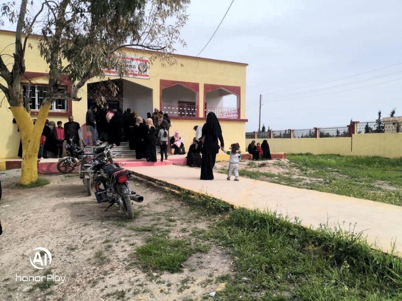 The Primary Health Clinic in Tal Abyad, which serves a surrounding population of 10,000 people. Courtesy Hands Up Foundation