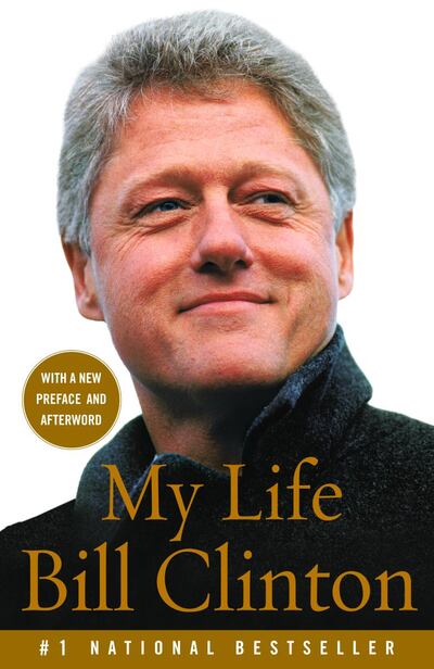 My Life by Bill Clinton. Courtesy Penguin Random House