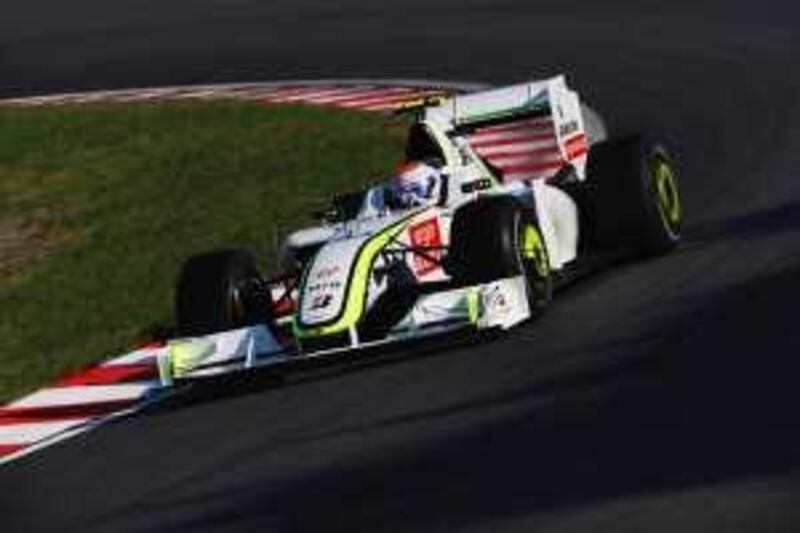 SUZUKA, JAPAN - OCTOBER 04:  Rubens Barrichello of Brazil and Brawn GP drives during the Japanese Formula One Grand Prix at Suzuka Circuit on October 4, 2009 in Suzuka, Japan.  (Photo by Mark Thompson/Getty Images) *** Local Caption *** Rubens Barrichello