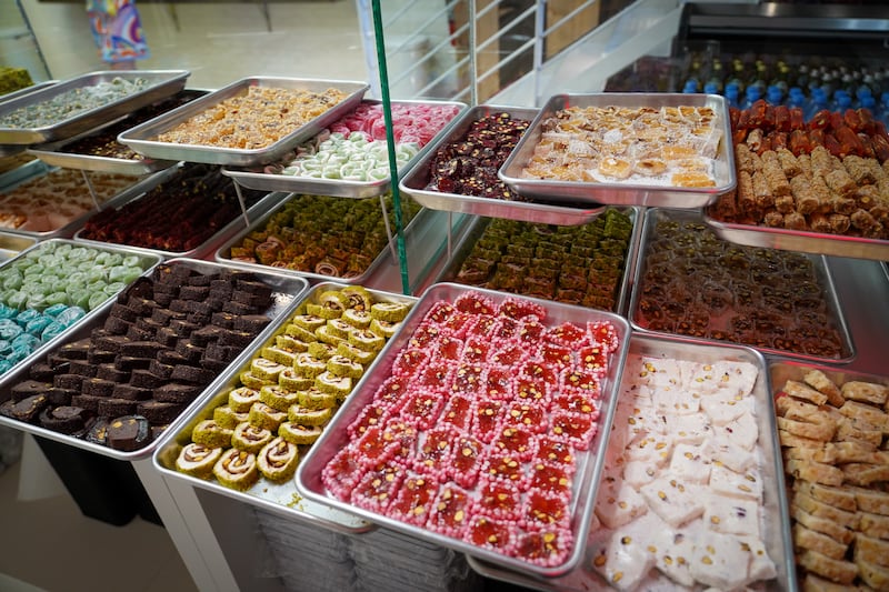Turkish delight is a mainstay at Pasha Castle
