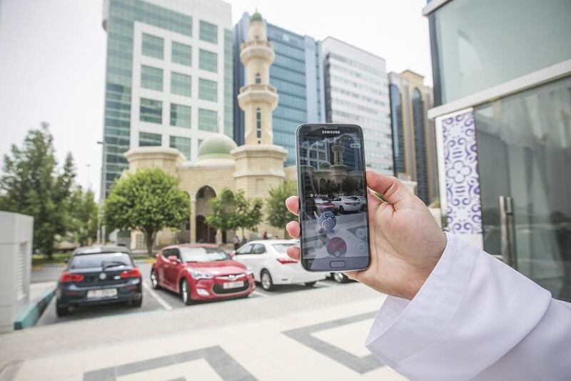 Pokemon Go, Niantec’s surprise hit from last summer, has brought augmented reality to the foreground of software and hardware development. Mona Al Marzooqi / The National