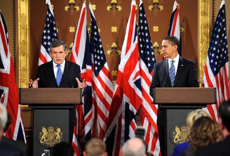 The G20 meeting, hosted by UK premier Gordon Brown, here seen with US president Barack Obama, has lifted the Gulf.