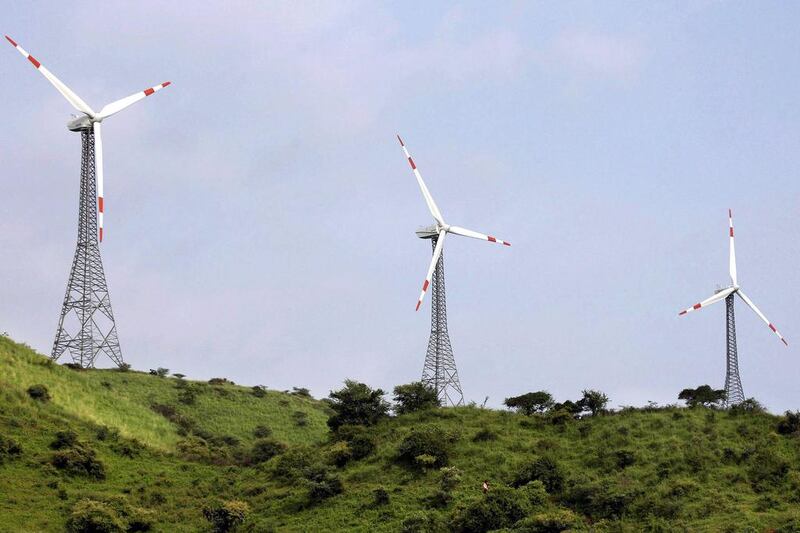 India is set to double its wind capacity between 2021 and 2030, with more than 40GW in additions, according to Fitch Solutions. Reuters