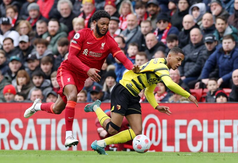 Joe Gomez 7 - 

The 24-year-old is no Alexander-Arnold but he still managed to ping in the cross for the opening goal. He was confident in defence and more creative than expected. 
Reuters