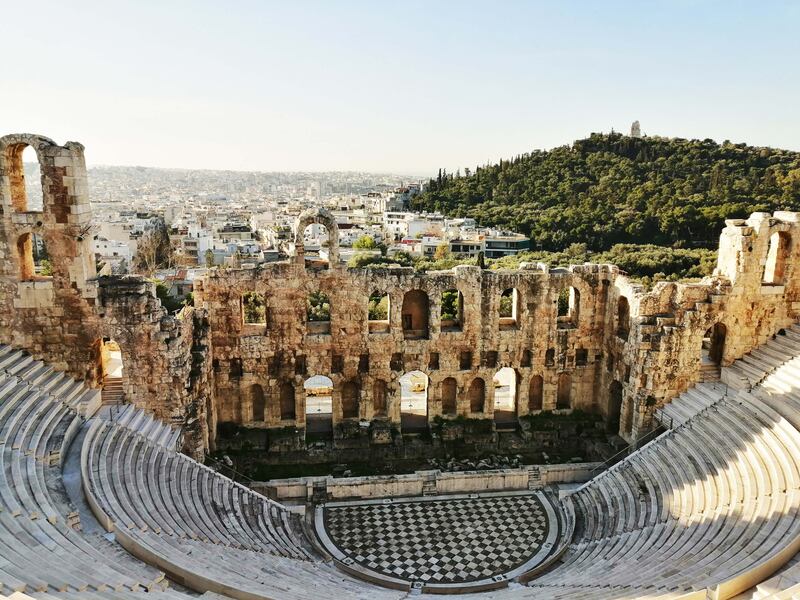 Odeon of Herodes Atticus in Athens, Greece. Unsplash