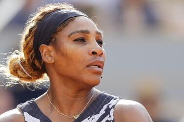 Serena Williams overcame a slow start to beat Vitalia Diatchenko in the first round of the French Open. AFP