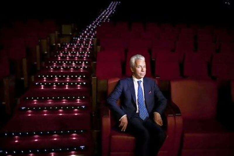 Professor Dr. Jean-Yves de Cara, the Executive Director of the Paris-Sorbonne University of Abu Dhabi poses for a portrait following an interview on July 18, 2011, in his office at the university campus in Abu Dhabi. (Silvia Razgova/The National)