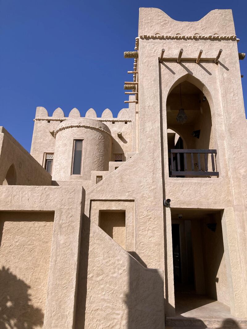 Fortress-like buildings at Qasr Al Sarab