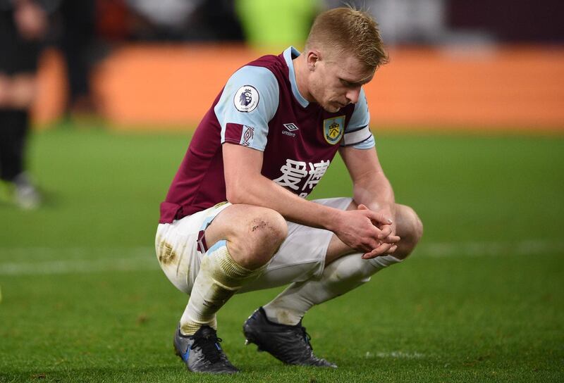 Burnley defender Ben Mee, £55,000 per week. AFP