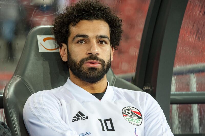 Mohamed Salah of Egypt looks on during the International Friendly between Egypt and Greece at the Letzigrund Stadium on March 27, 2018 in Zurich, Switzerland. Robert Hradil / Getty Images