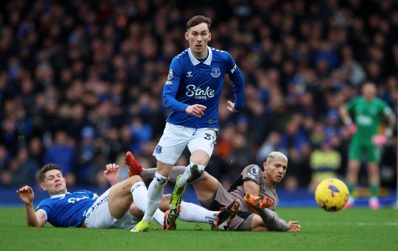 Superb effort from a player who has carried Everton's depleted midfield in recent weeks. Reuters 