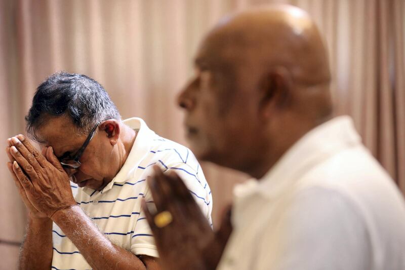 Dubai, United Arab Emirates - August 3, 2018: Buddhist temple, Mahamevnawa Bhavana Asapuwa. Friday, August 3rd, 2018 in Dubai. Chris Whiteoak / The National