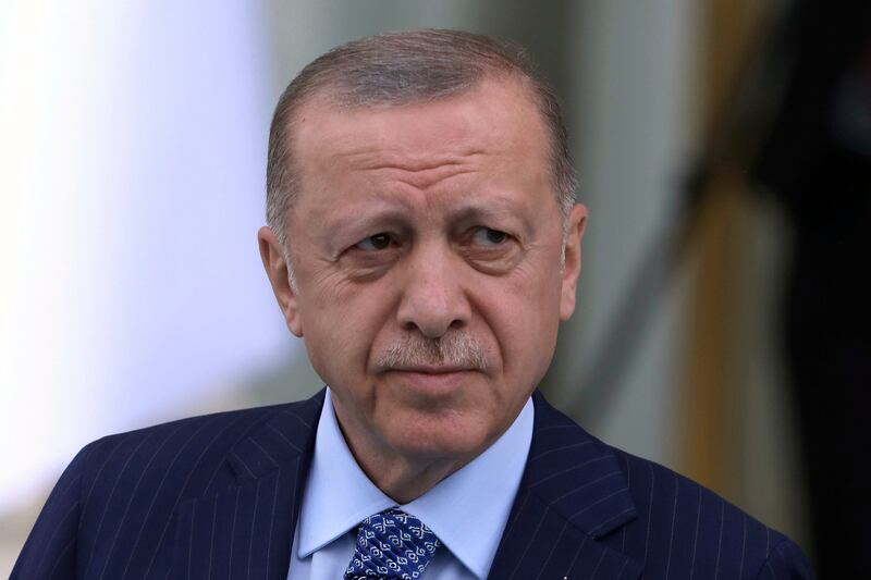 Turkish President Recep Tayyip Erdogan has accused Sweden and Finland of refusing to extradite 'terrorists' wanted by his country. AP