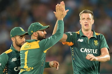 South Africa pacer Morne Morkel, right, has become a permanent Australian resident. AFP