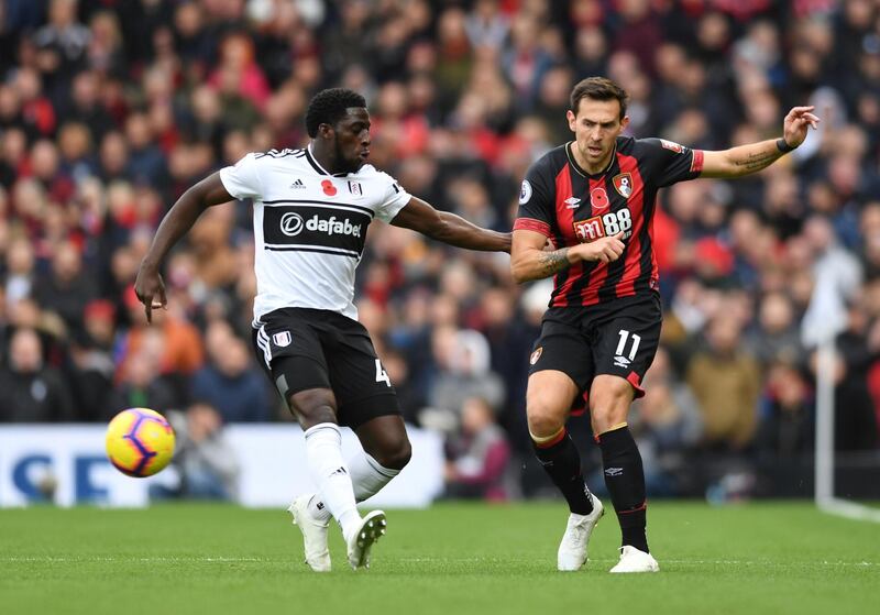 Left-back: Charlie Daniels (Bournemouth) – Part of a reorganised back five who kept a Fulham side with plenty of goal threats from scoring, Daniels also overlapped well. Reuters