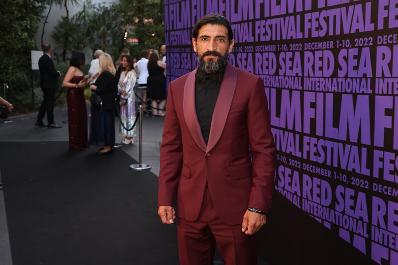 Turkish-German actor Numan Acar attends the Celebration Of Women In Cinema Gala. Photo: Getty Images for The Red Sea International Film Festival