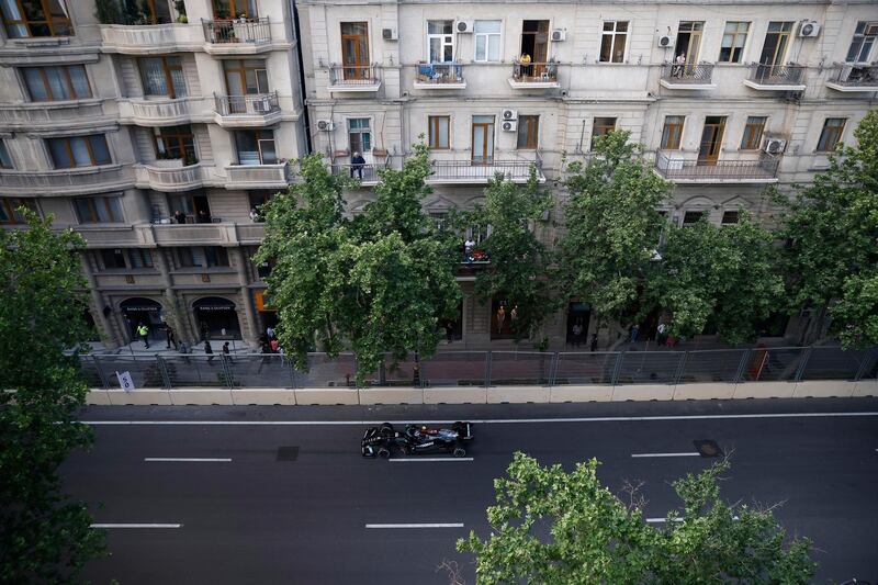 Mercedes' Valtteri Bottas during the race. Reuters