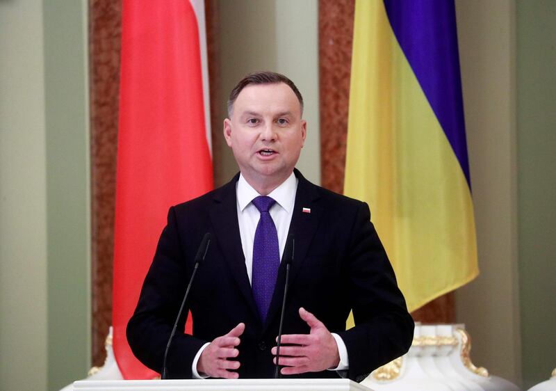Andrzej Duda - Polish president  (October 24). The 48-year-old conservative leader was tested on Friday, and his spokesman Błażej Spychalskhi reported he was feeling well and was in isolation. AFP