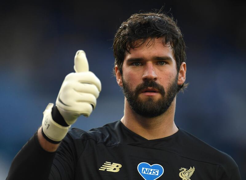 Alisson Becker – 7, A mere spectator for 80 minutes, then did everything asked of him to keep out Calvert-Lewin and Richarlison in quick succession – while the post also helped him out. AP